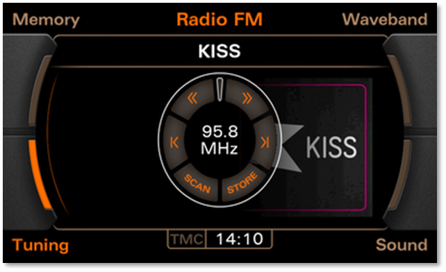 RNS-E 193 Radio Logos