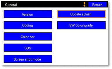 RNS-E Update Splash Screen